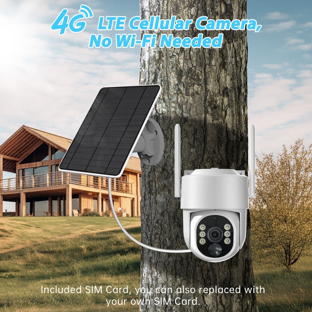 Caméra IP Mini Speed Dome PTZ 4G 4MP – Caméra de surveillance CCTV 360°, suivi automatique des mouvements, caméra IP PTZ