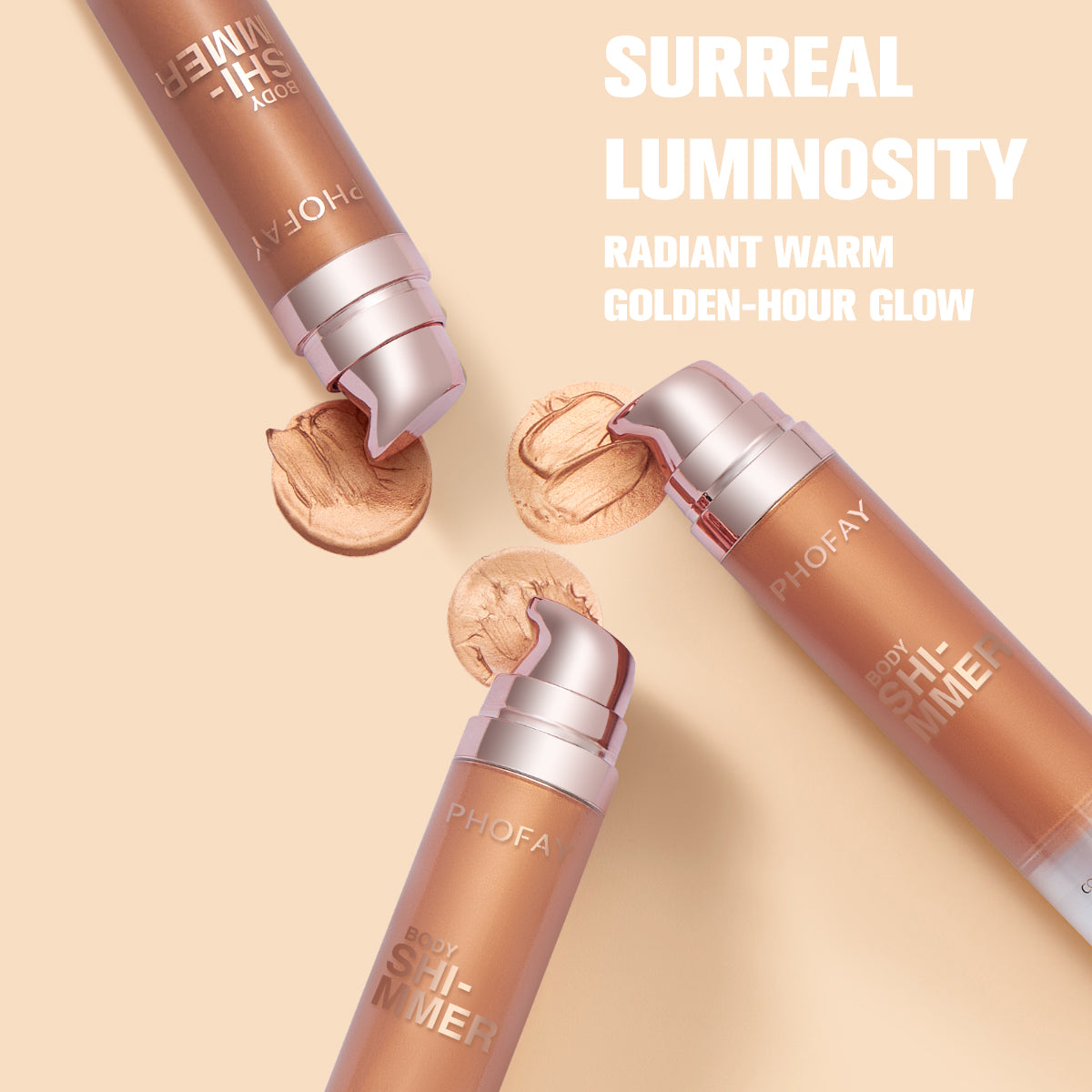 PHOFAY Huile pailletée pour le corps