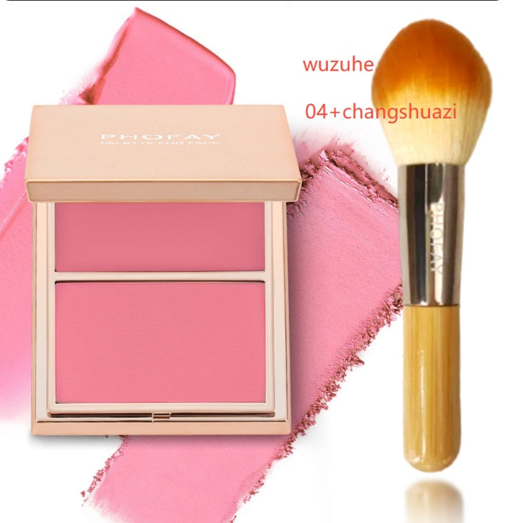 PHOFAY Duo Blush Crème & Poudre Double-Effet