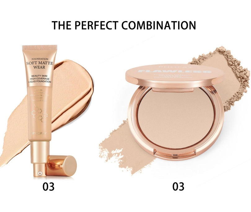 PHOFAY Poudre compacte matifiante fixante