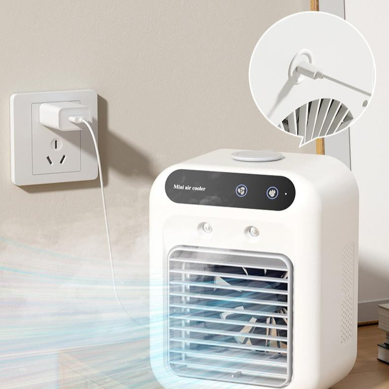 Climatiseur portable / ventilateur rafraîchissant à eau, climatisation pour pièce, bureau ou voiture