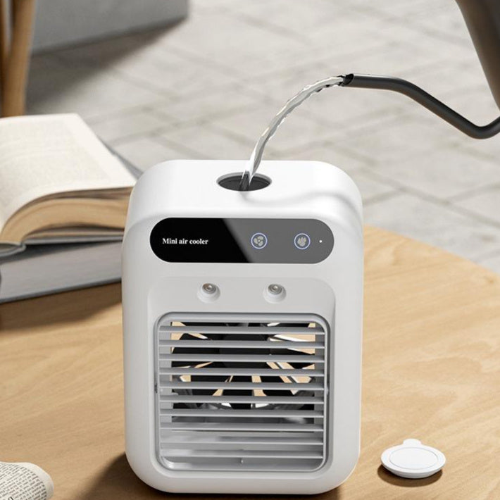 Climatiseur portable / ventilateur rafraîchissant à eau, climatisation pour pièce, bureau ou voiture