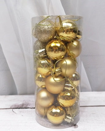 Boule de Noël brillante et mate – Décoration de Noël